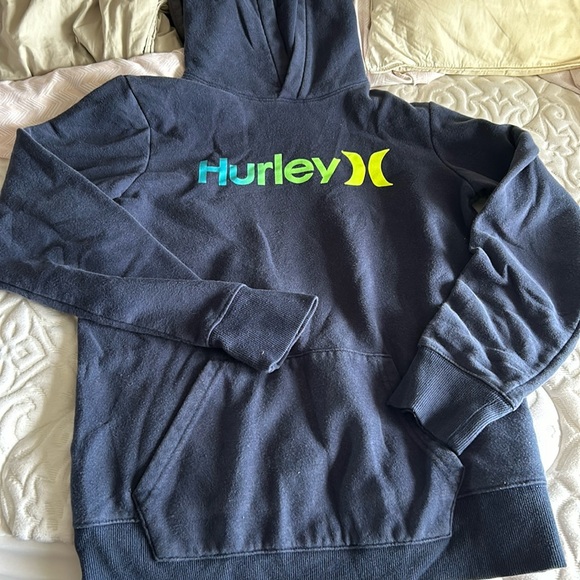 Hurley Other - Navy Hurley Hooded Sweatshirt - XL